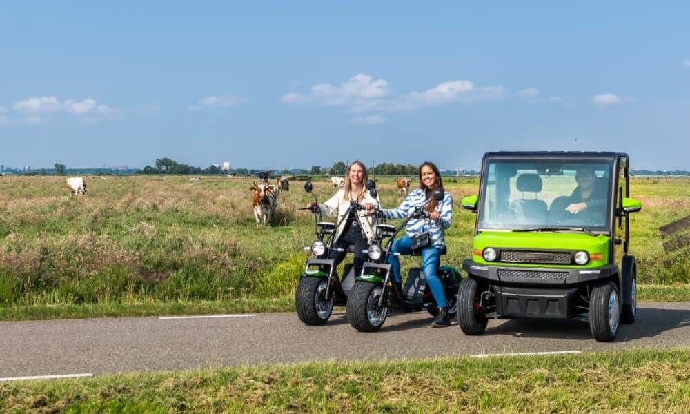 Dagarrangement E-chopper tour Marken Volendam